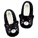 Panda Bros Cat Animal Slipper Socks, Warm Non-Slip Gripper House Slippers