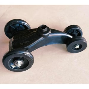 panda car front wheel assembly black product code 2103