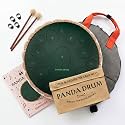 Panda Drum Pro (Green) | Steel Tongue Drum for Inside &amp; Outside | 15 Inch