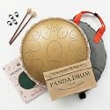 Panda Drum Pro (Sandstone) | Steel Tongue Drum for Inside Outside | 15 Inch