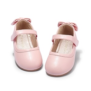 PANDANINJIA Toddler Dress Shoes Flower Girls Ballet