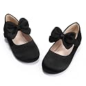 PANDANINJIA Toddler Dress Shoes Flower Girls Ballet
