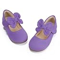 PANDANINJIA Toddler Dress Shoes Flower Girls Ballet