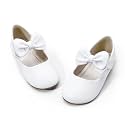 PANDANINJIA Toddler Dress Shoes Flower Girls Ballet