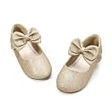 PANDANINJIA Toddler Dress Shoes Flower Girls Ballet