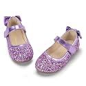PANDANINJIA Toddler Dress Shoes Flower Girls Ballet