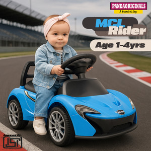 pandaoriginals kids music and lights 1 to 4 years kids toy on mc laren car non battery operated ride on