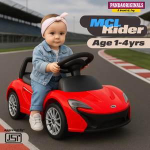 pandaoriginals kids car music and lights 1 to 4 years kids toy car ride on mc laren car non battery operated ride on