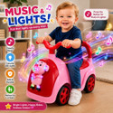 Pandaoriginals Piggy Musical Car with Front Lights