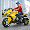 Pandaoriginals R15 Ev jUMBO Music & Lights, Built in MP3 player/AUX Heavy Battery Bike Battery Operated Ride On (Multicolor)