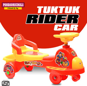 pandaoriginals tuk tuk sr red best seller rideons  wagons non battery operated ride on