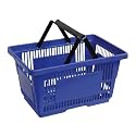 28L Shopping Basket - Blue (Pack of 1)