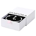 PANDORA Moments Snake Chain Slider Bracelet - Charm Bracelet for Women - Sterling Silver with Clear Cubic Zirconia - 11"