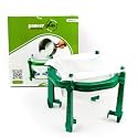PaneerPlus Yogurt and Hung Curd Maker, Multi Purpose Paneer Maker Strainer with Foldable Stand and Muslin Cloth, Food Grade Quality - Fast Drainage, Innovative Kitchen Tool