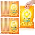 Panelee 100 Pcs Let Your Light Shine Gift Bags, Christian Goody Pouches