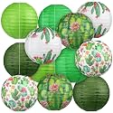 Panelee 12 Pcs Summer Cactus Party Decorations Mexican Themed Party Decor