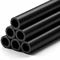 Pangda 6 Pcs Carbon Fiber Rod 8 x 6 x 1000mm Rod Black Round 8mm Hollow Matte Pole Tubing for Rc Airplane Repair DIY Craft Kite Model Remote-Controlled Airplanes Drones Project