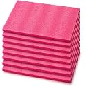 Pangda 8 Pcs 12" X 8" X 0.5" Pink Polyethylene Foam Sheet Antistatic