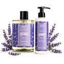Panier des Sens Woody Lavender Body Wash &amp; Lotion Set 16.9 + 8.5 fl oz