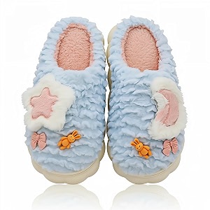 Panihari Warm Slipper for Womens Fur Closed