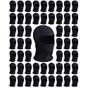 Panitay 50 Pack Spray Sock Head Socks Painters Hood Mask,Black