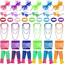 Panitay 80s Neon Costume Accessories for Women