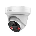 PANOEAGLE 4K Security PoE IP Camera Outdoor, 8MP Turret Surveillance Camera, 2-Way Audio, AI Human/Vehicle Detection, 512GB SD Card Slot, IR Night Vision, IP67 Weatherproof