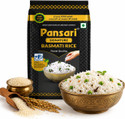 Pansari 2-Years Aged Long Grain Premium Quality Signature Basmati Rice,Biryani Rice, Pulav Rice- 1KG Pack Basmati Rice (Long Grain, Raw) (1 kg)
