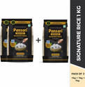 Pansari 2-Years Aged Long Grain Premium Quality Signature Basmati Rice,Biryani Rice, Pulav Rice- 3KG Pack Basmati Rice (Long Grain, Raw) (3 kg)