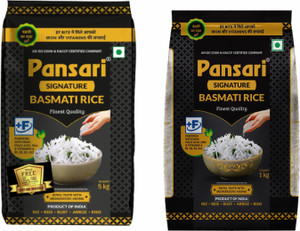 pansari signature basmati rice 2-years aged long grain rice 6 kg basmati rice long grain raw 6 kg