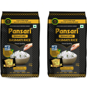 pansari signature basmati rice 2-years aged long grain rice 10 kg basmati rice long grain raw 10 kg