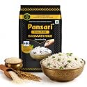 Pansari Signature Basmati Rice 5-Kg - Long Grain, Aromatic &amp; Fortified with Iron, Vitamin A, B1, B2, B3, B12-5kg Pack - Ideal for Biryani, Pulao, and Everyday Meals