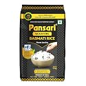 Pansari Signature Basmati rice, Great Taste and Mesmerizing Aroma | Extra Long Grain, Naturally Aged(2-Years) with Fortified | Basmati Rice, Biryani Rice, Pulao Rice - 5Kg