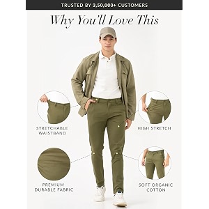 The Pant Project Luxury Cotton Chinos Pants