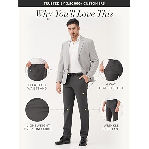 The Pant Project Luxury PV Lycra Stretchable
