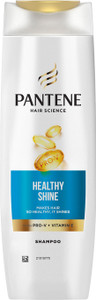 pantene hair science healthy shine shampoo with provvitamin e 340 ml