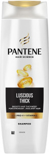 PANTENE Long Black 340ml Shampoo Pack-1
