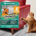 Panther Armor Cat Furniture Protector, 8 Matte Sheets with Twist Pins