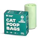 Panther Armor Cat Litter Bags for Poop, 200 Large Cat Poop Bags 16x12