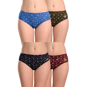 Panty Set for Women Printed Mid
