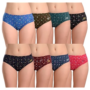 Panty Set for Women Printed Mid