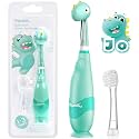 Papablic Toddler Sonic Electric Kids Toothbrush for Ages 1-3, Dino (Jo)
