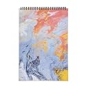Papboo Marble Art- A4 Artist Sketch Book - Drawing Book, with Back Support- 140 GSM- 50 Pages- (Matte Finished Cover)