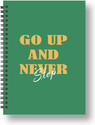 Papco Dot grid notebook journal A5 Diary DOT GRID 144 Pages (Green, Yellow)