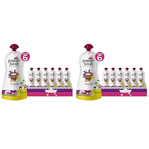 paper boat thandai milk beverage no added preservatives and colours pack of 12 180ml each