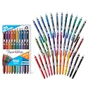 Paper Mate InkJoy Pens Gel Pens Medium Point (0.7 mm) Assorted 216 Count, Pack of 6
