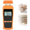 Paper Moisture Meter Tester, Digital Paper Moisture Tester, Paper Moisture Content Measuring Instrument, for Ordinary Writing Paper, Corrugated Box, Coated Paper, New Paper
