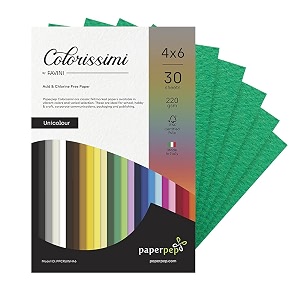 paper pep colorissimi card stock 220gsm 434x634 verde green unicolor pack of 30 sheets