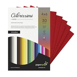 paper pep colorissimi card stock 220gsm 434x634 rubino dark red unicolor pack of 30 sheets