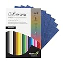 Paper Pep Colorissimi Card Stock 220GSM A3 Cobalto (Dark Blue) Unicolor Pack of 16 Sheets